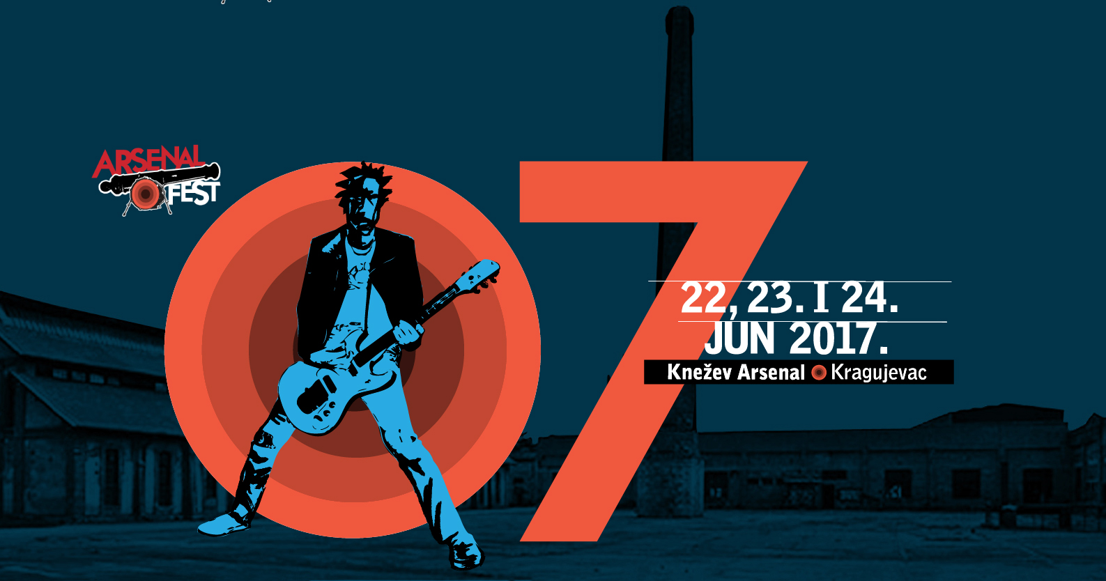 ARSENAL FEST, Kragujevac, 22-24 jun 2017