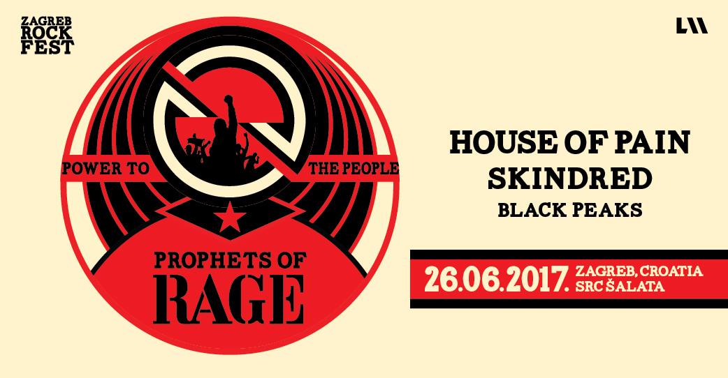 [:en]Prophets Of Rage, House of Pain, Skindred, Black Peaks, Zagreb,26.06.2017