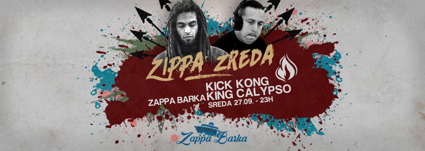 Zippa Zreda – Kick Kong & King Calypso, 27.09.2017, Beograd