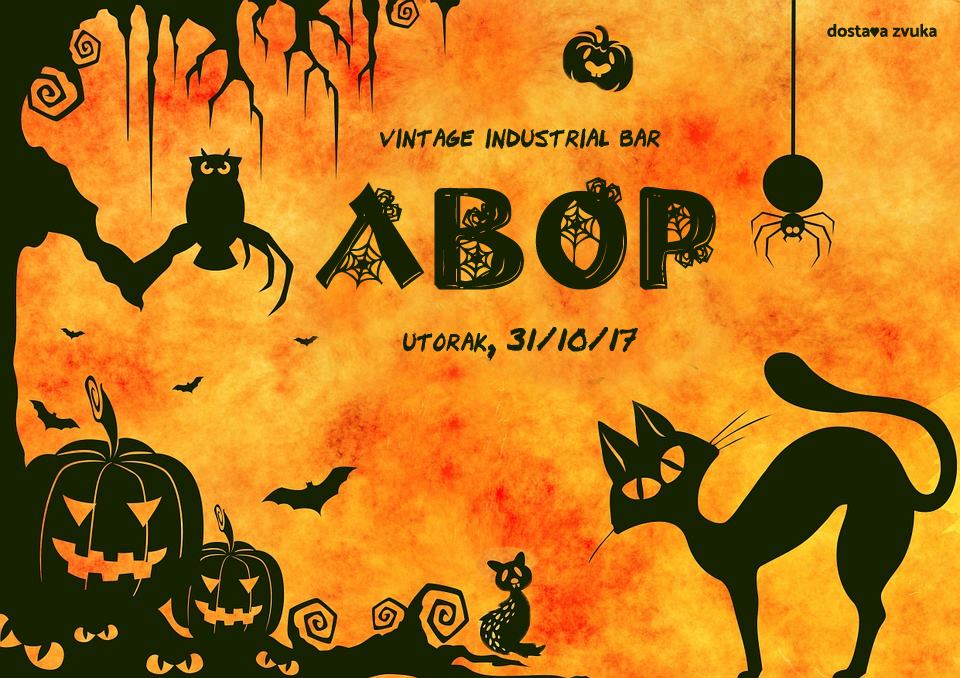 Halloween: ABOP 31.10.2017. Vintage Industrial Bar