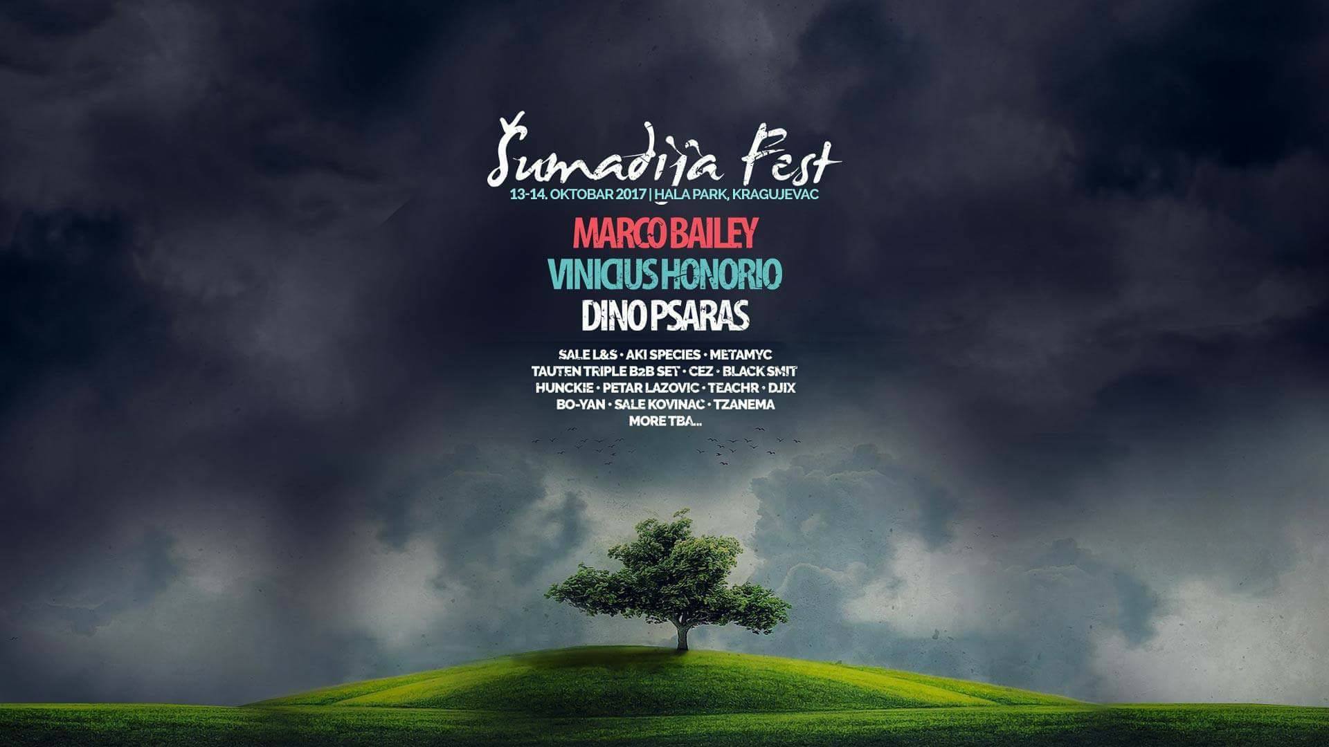 Šumadija Fest 13.10. – 14.10. 2017. Kragujevac, Srbija