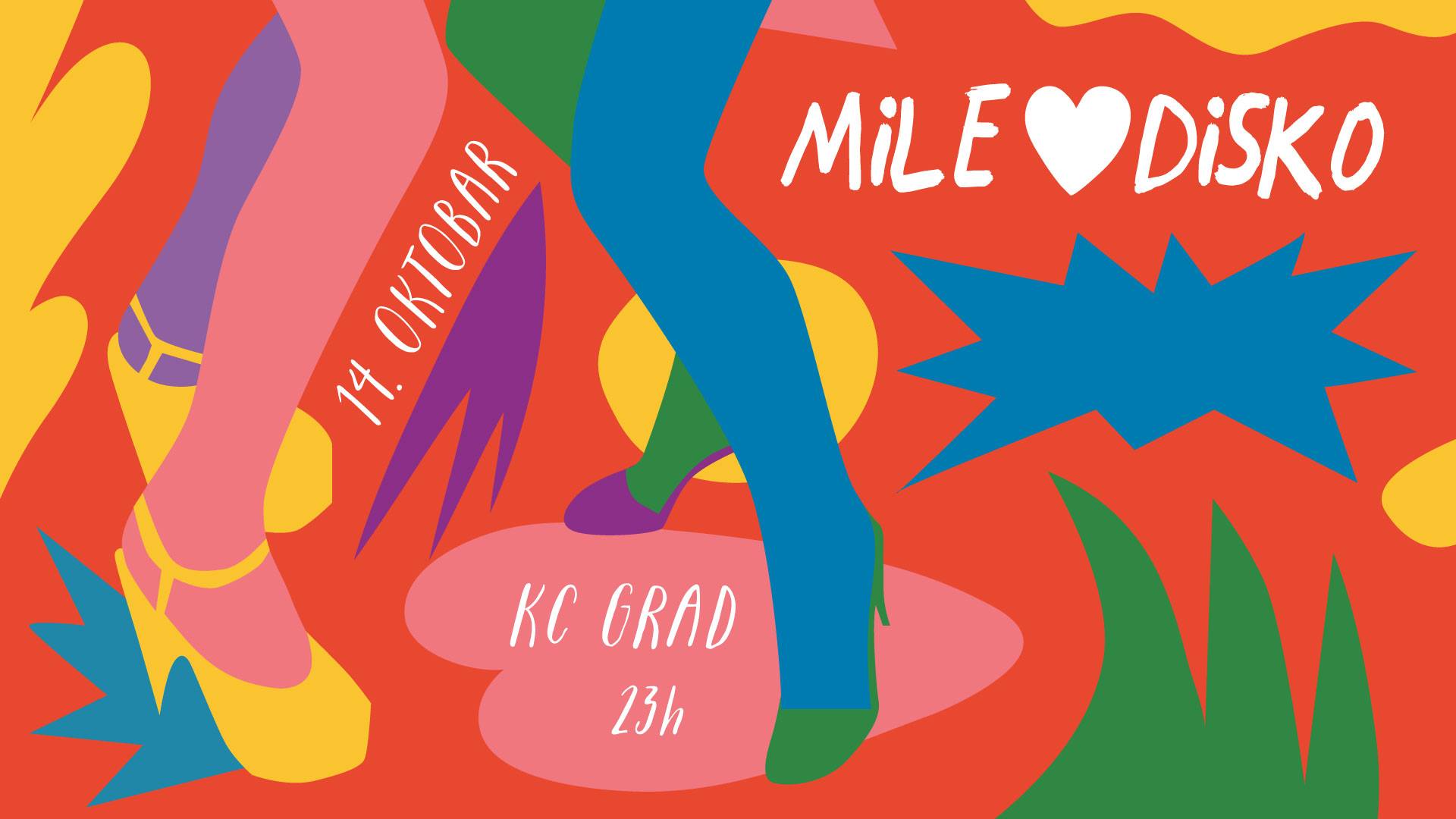 Mile Voli Disko 14.10.2017. Kc GRAD, Beograd