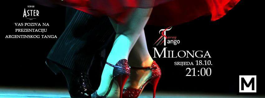 Prezentacija Argentinskog Tanga + Saray Tango Milonga 18.10.2017. Mikser, Sarajevo