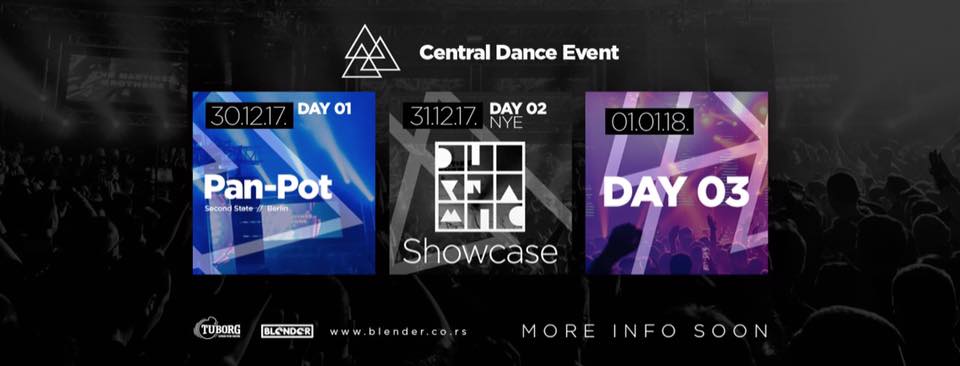 Central Dance Event  30.12.2017 – 01.01.2018 Hangar