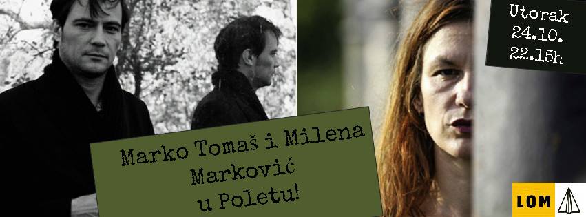 Marko Tomaš i Milena Marković u Poletu 24.10.2017. Beograd