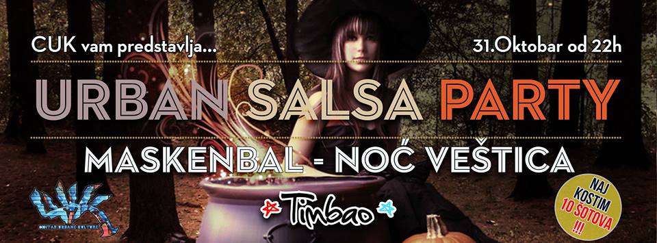 URBAN Maskenbal Salsa Party  31.10.2017. IMAGO CUK