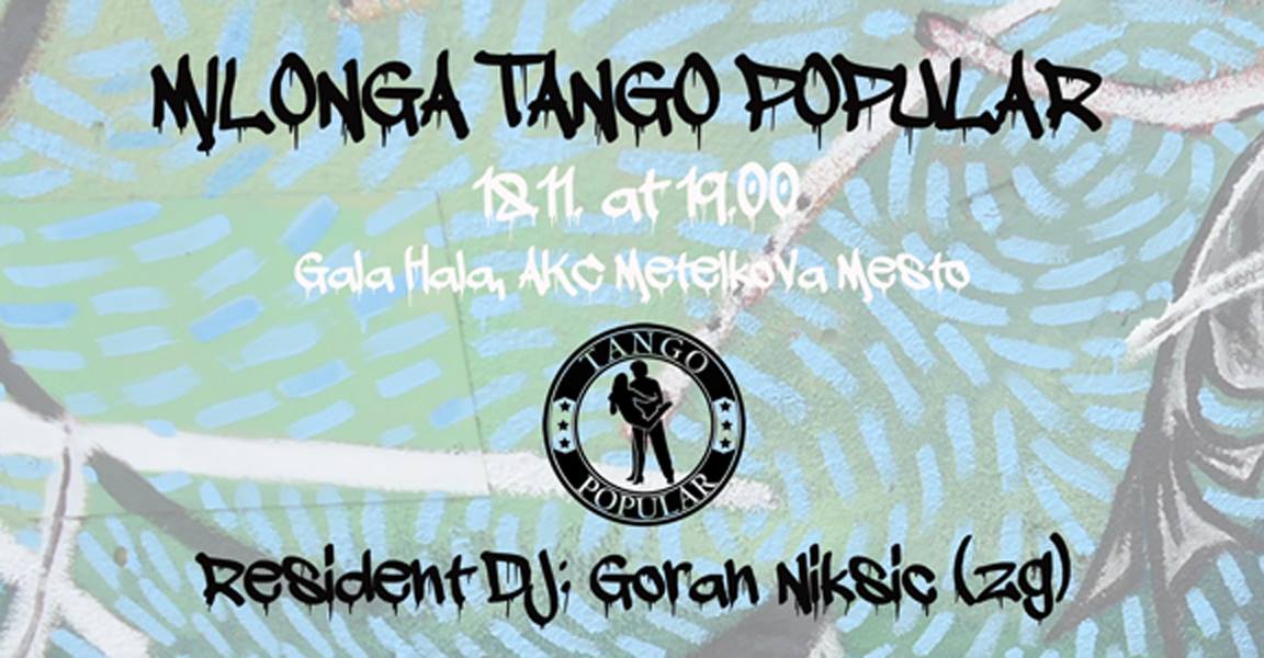 [:en]Milonga Tango Popular 18.11.2017. Hala Gala