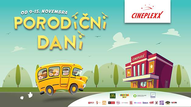 Cineplexx Porodični dani 09 – 15.11.2017.