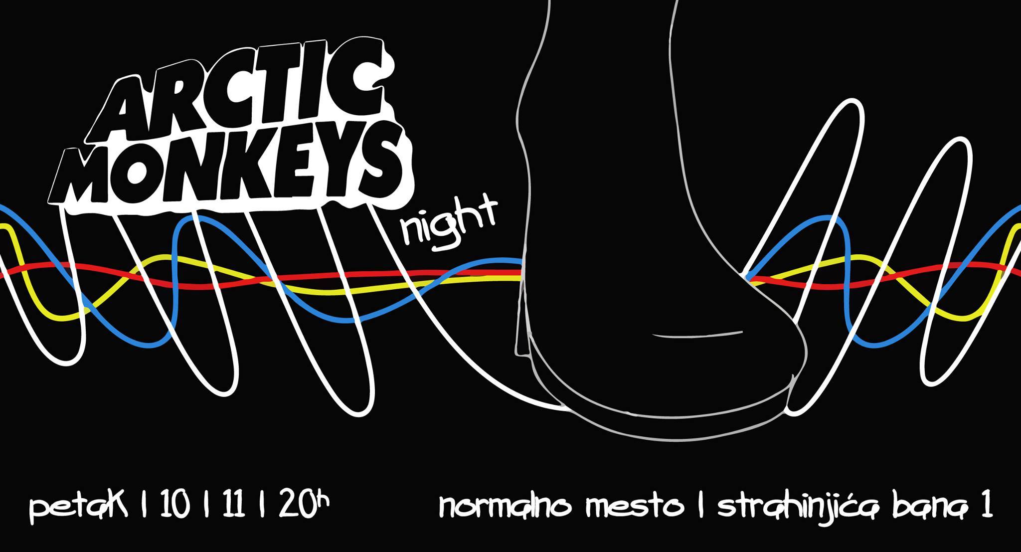 Arctic Monkeys Night 10.11.2017. Normalno Mesto