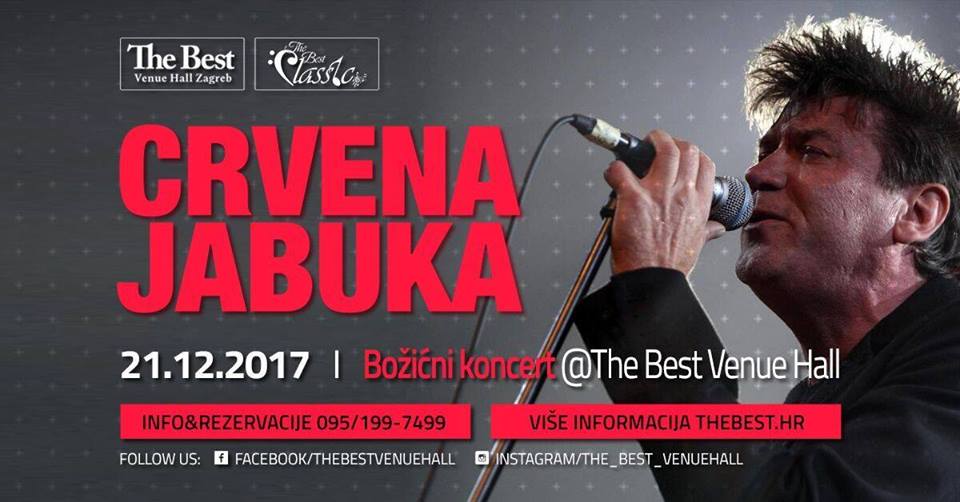 Božićni koncert – Crvena Jabuka 21.12.2017. The Best Classic