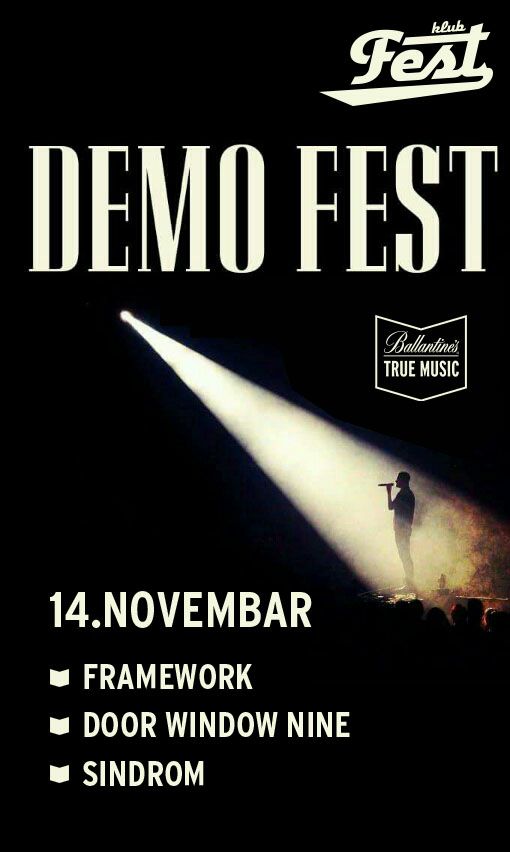 Demo Fest 14.11.2017. Klub Fest