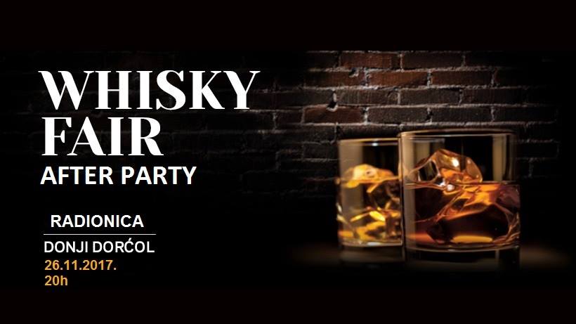 Whisky Fair / After party 26.11.2017. Radionica