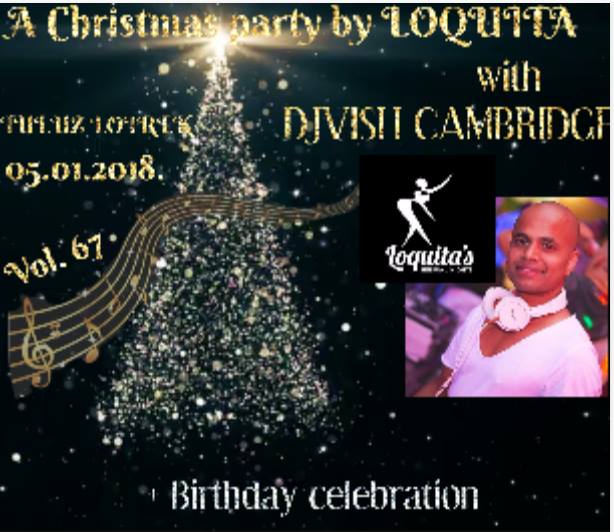 Loquita's Christmas party with DjVish Cambridge 05.01.2018. Tuluz Lotrek