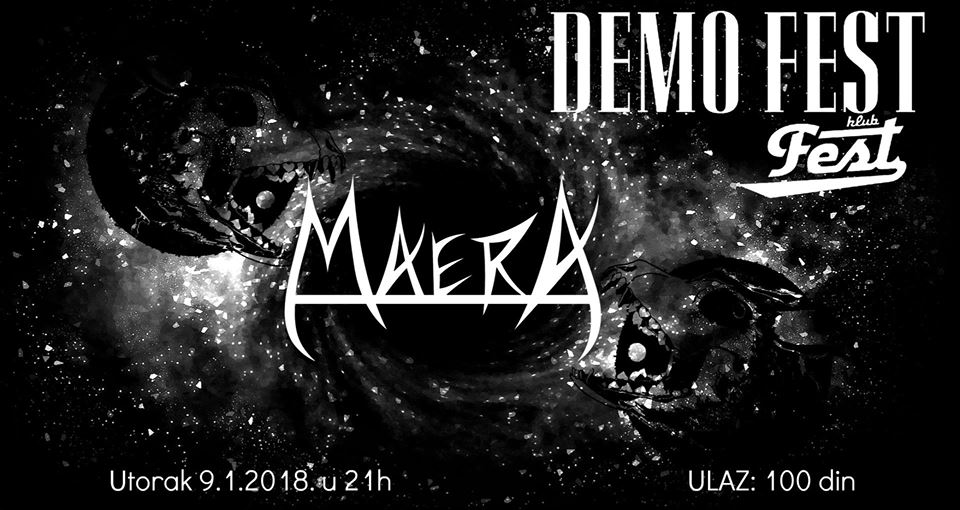 MaerA live at DEMO FEST 09.01.2018. FEST