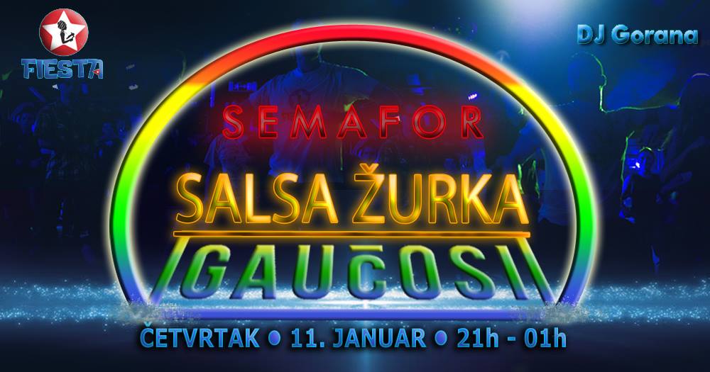 Semafor salsa žurka 11.01.2018. Gaučos