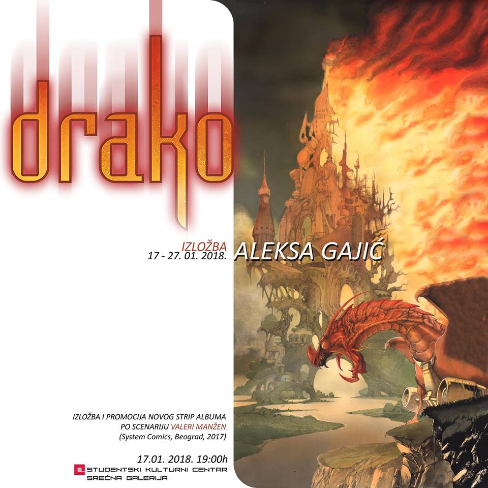 Promocija strip albuma Drako 17 – 27.01.2018.SKC
