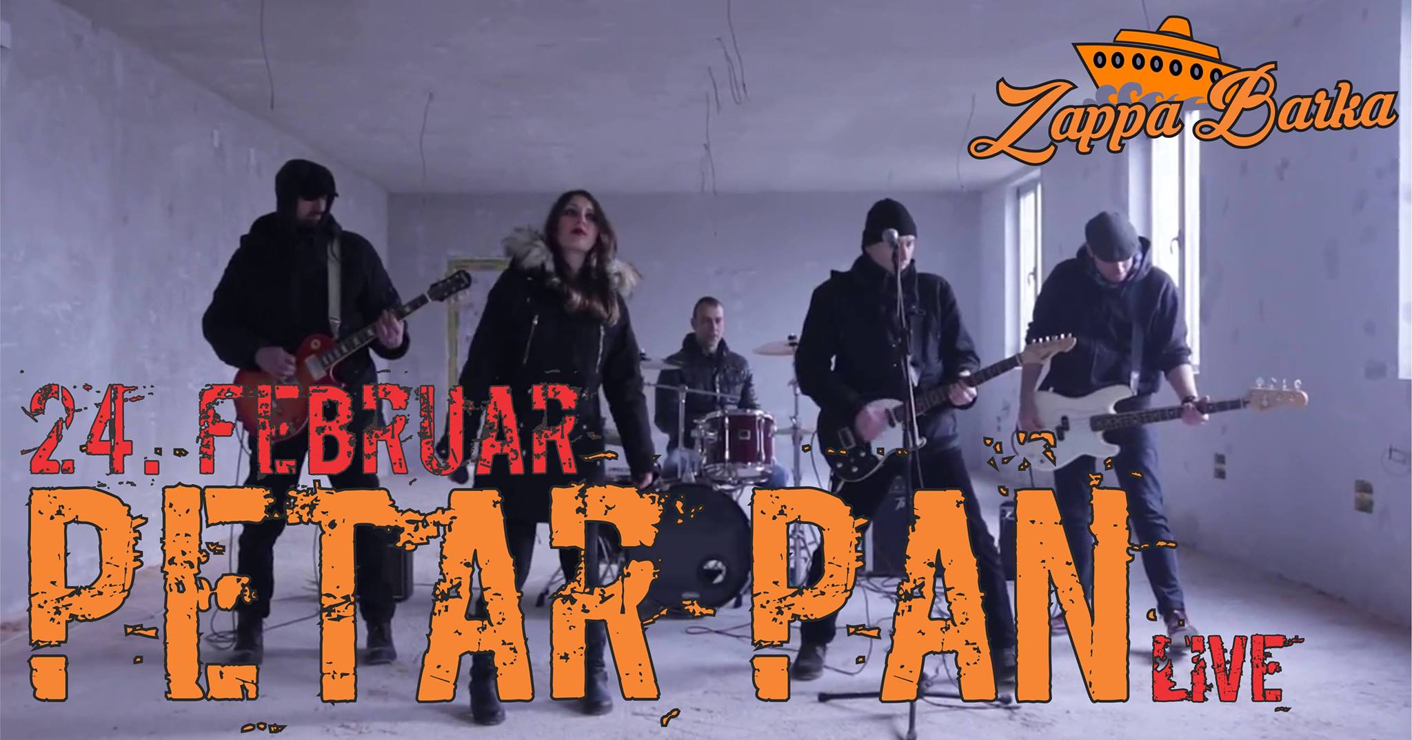 [:en]Petar Pan – LIVE 24.02.2018. Zappa Barka