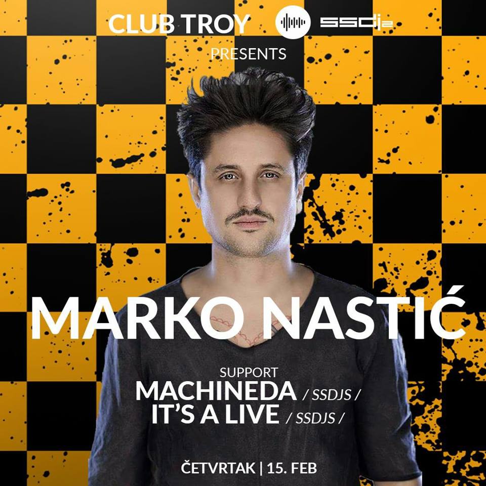 Marko Nastic/No Limit Party 15.02.2018. Club Troy