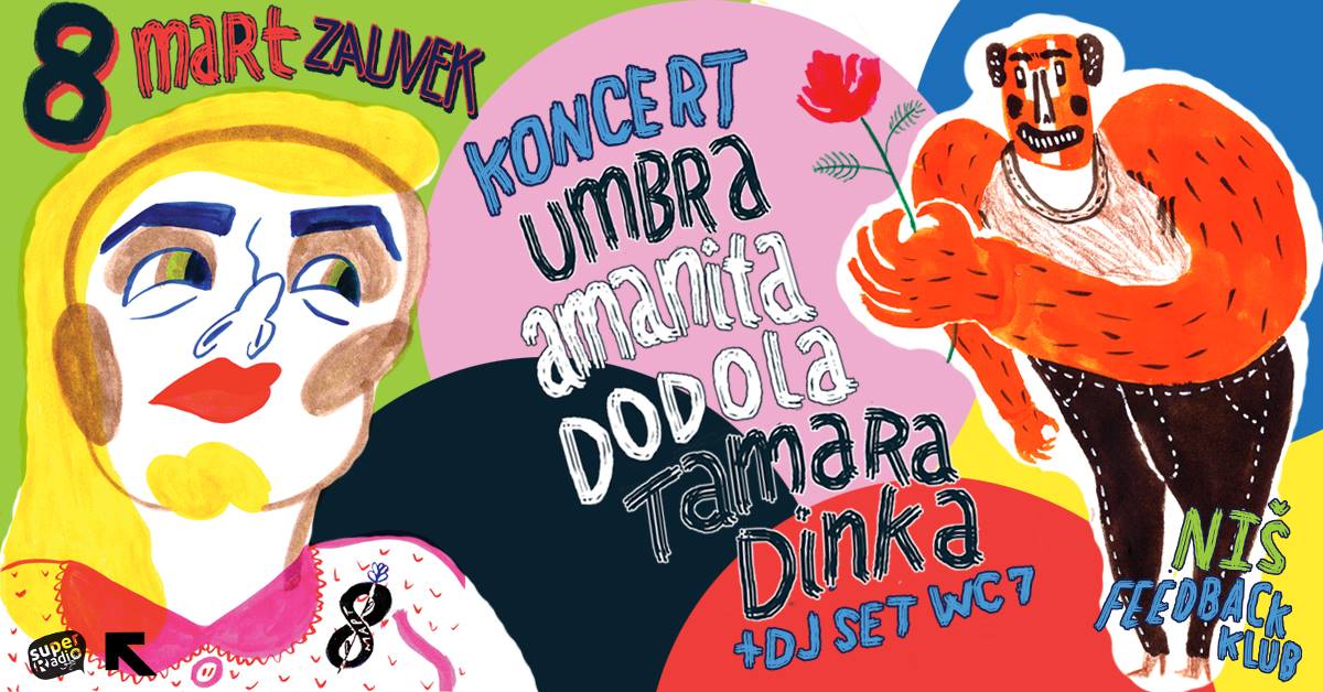 [:en] Mart Live – Umbra/ Amanita Dodola/ Tamara Dinka 08.03.2018. Feedback