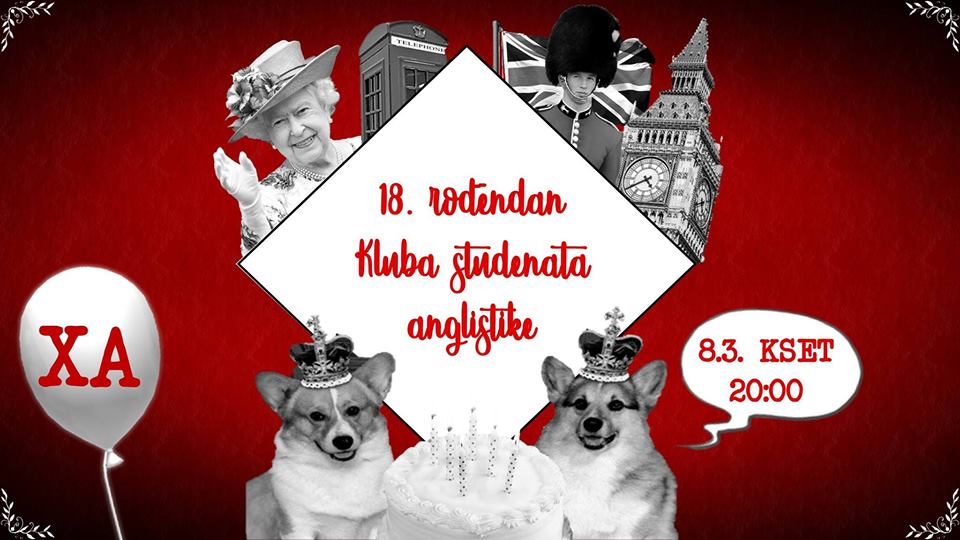 18. rođendan Kluba studenata anglistike 08.03.2018.KSET