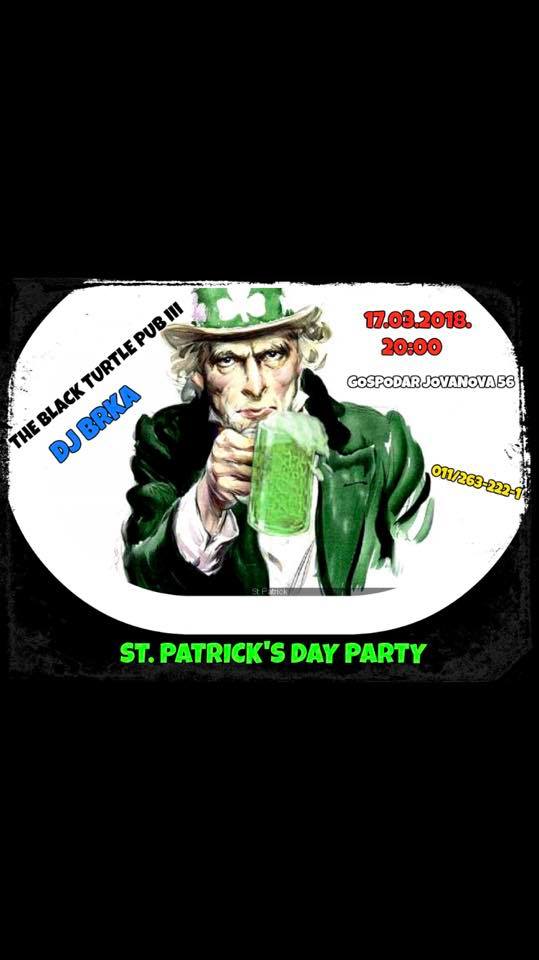 [:en]St. Patrick's Day Party 17.03.2018.The Black Turtle Pub 3