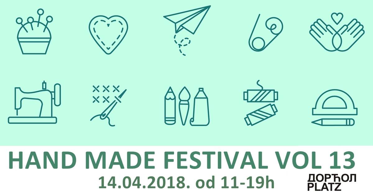 Hand Made Festival 14.04.2018.Dorćol Platz