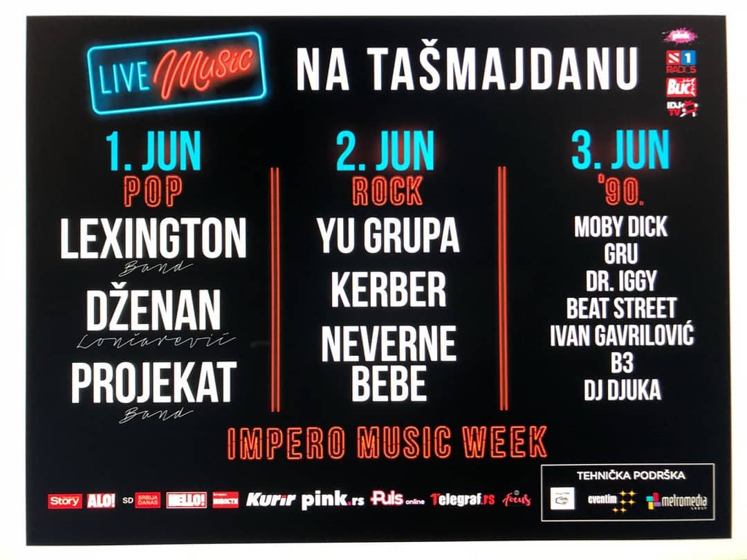 [:en]Impero MUSIC WEEK 1 – 3.06.2018 Tasmajdan