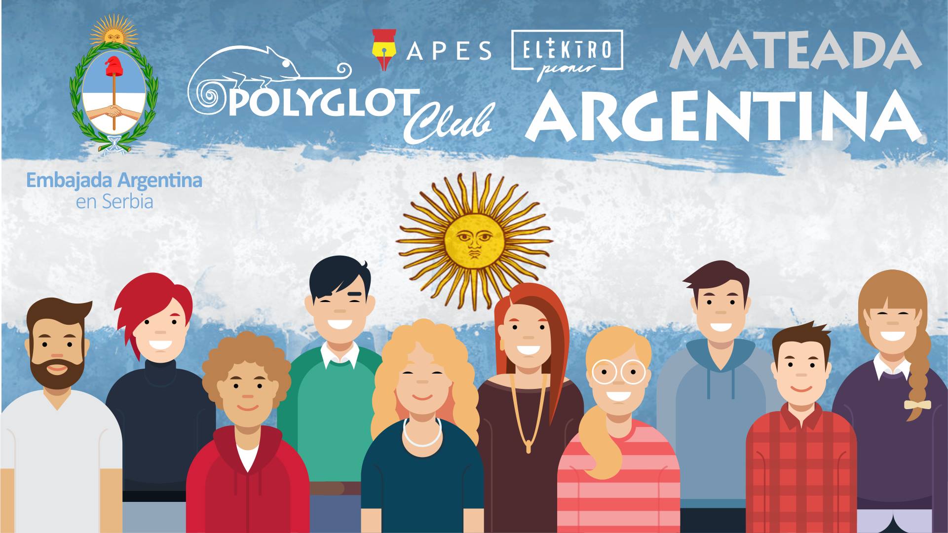 Polyglot Club Mateada Argentina 04.07.2018. Elektropionir