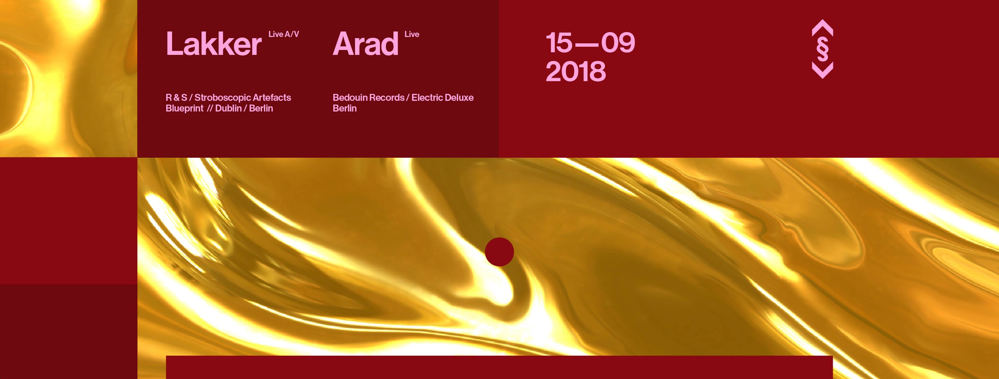 Lakker Live A/V & Arad Live 15.09.2018 Drugstore