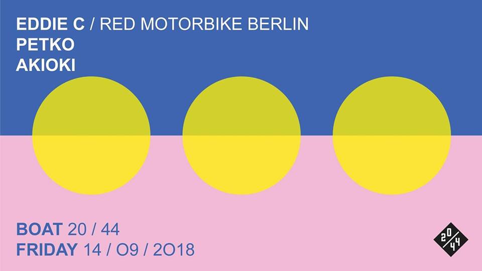 Eddie C/Red Motorbike Berlin / Petko / Akioki 14.09.2018. Klub 20/44