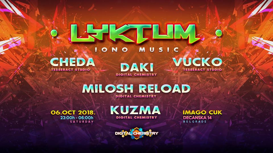Lyktum live, DC DJs and friends 06.10.2018. Imago Cuk