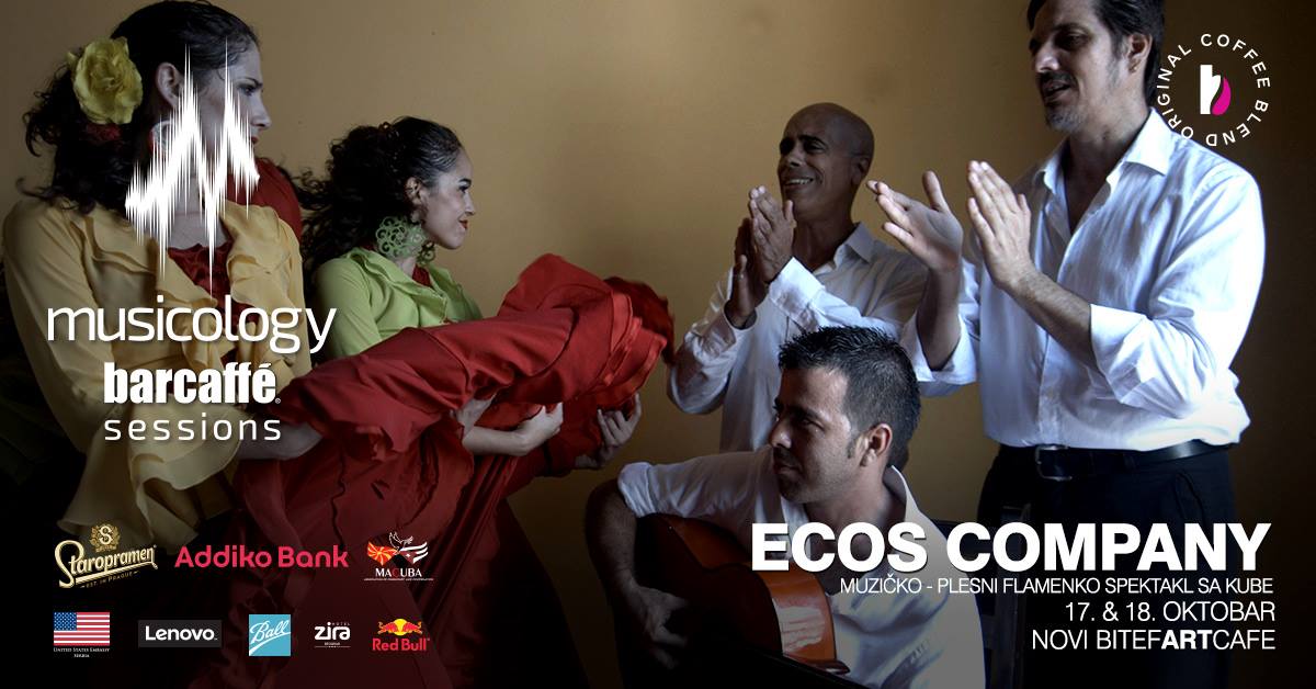 Ecos Company – flamenko spektakl 17 – 18.09.2018. Musicology Barcaffe Sessions