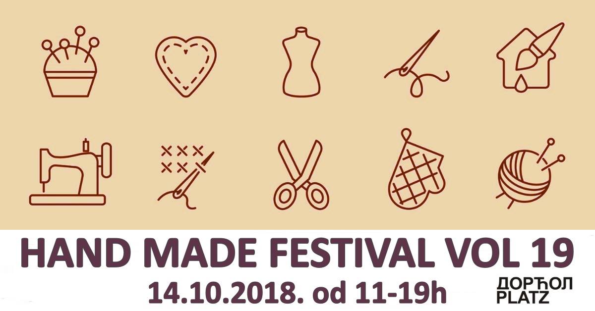 Hand Made Festival 14.10.2018. Dorćol Platz