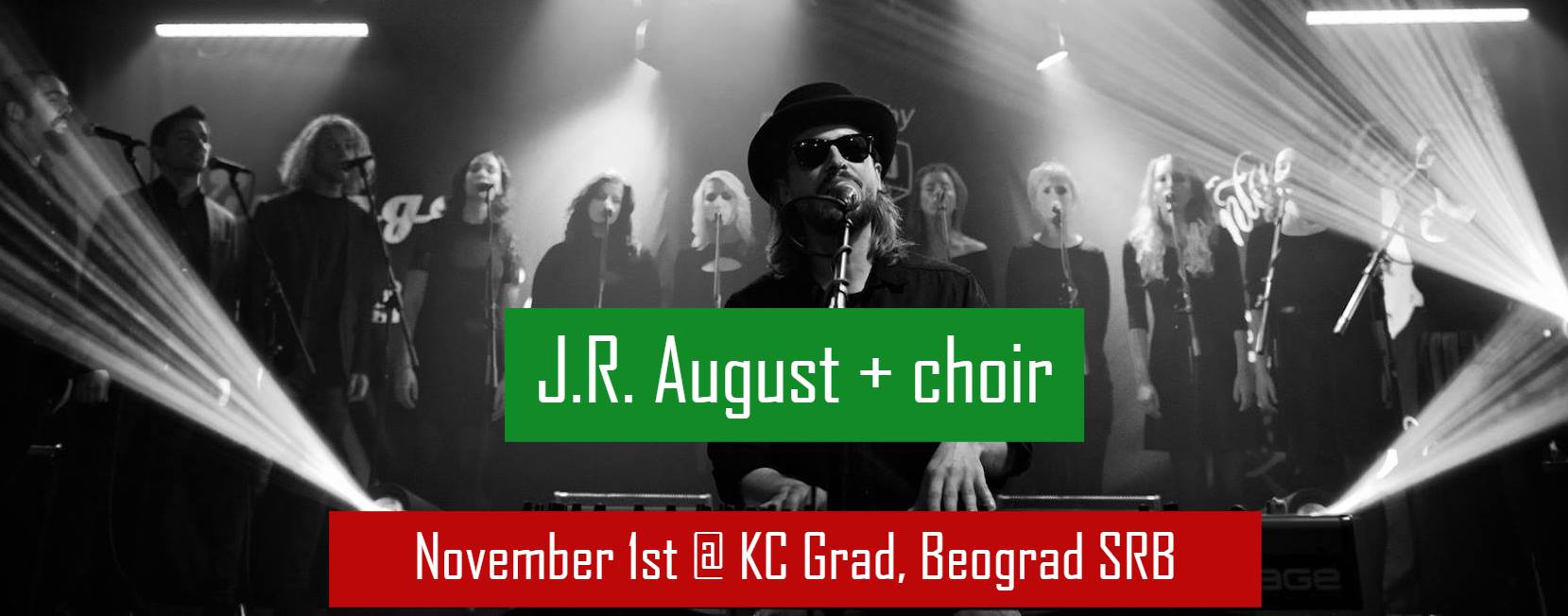 J.R. August + choir 01.11.2018. KC Grad