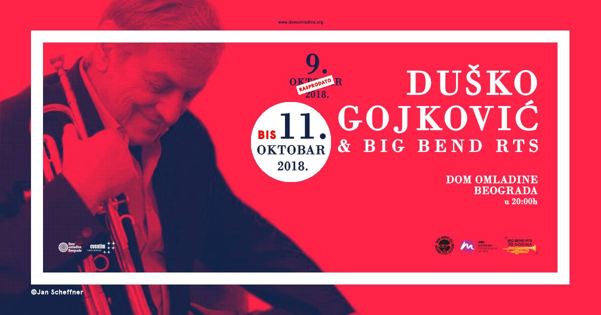 Duško Gojković & Big Bend RTS 11.10.2018. DOB