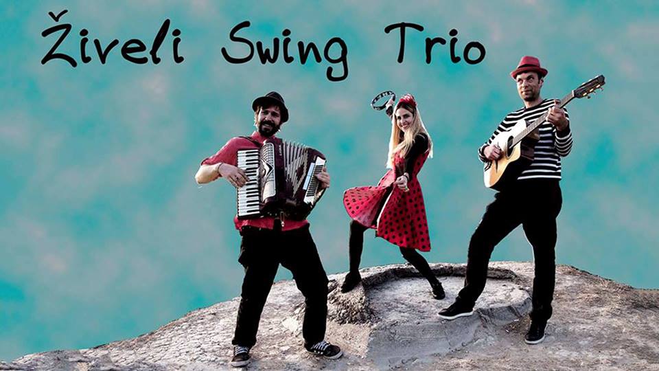 Francusko-srpski gipsy swing trio 28.11.2018. Kc Grad