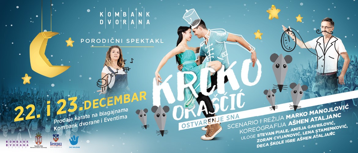 Krcko Oraščić – ostvarenje sna 22 I 23.12.2018. Kombank dvoran