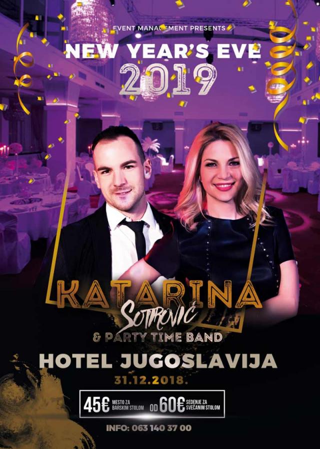 New Year's Eve 2019 at Hotel Jugoslavija