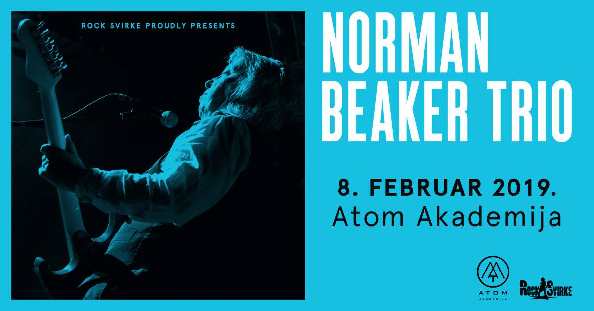 Norman Beaker Band 08.02,2019. ATOM AKADEMIJA