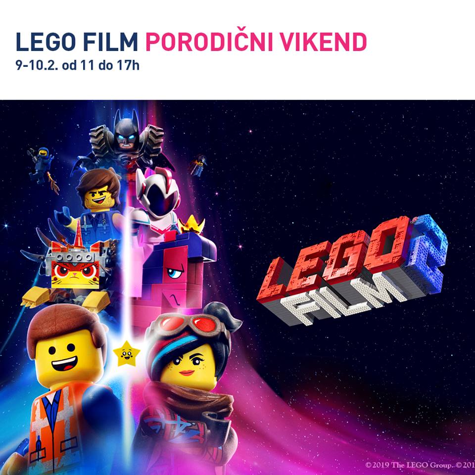 LEGO FILM 2, 09 – 10.02.2019. CineStar Cinema