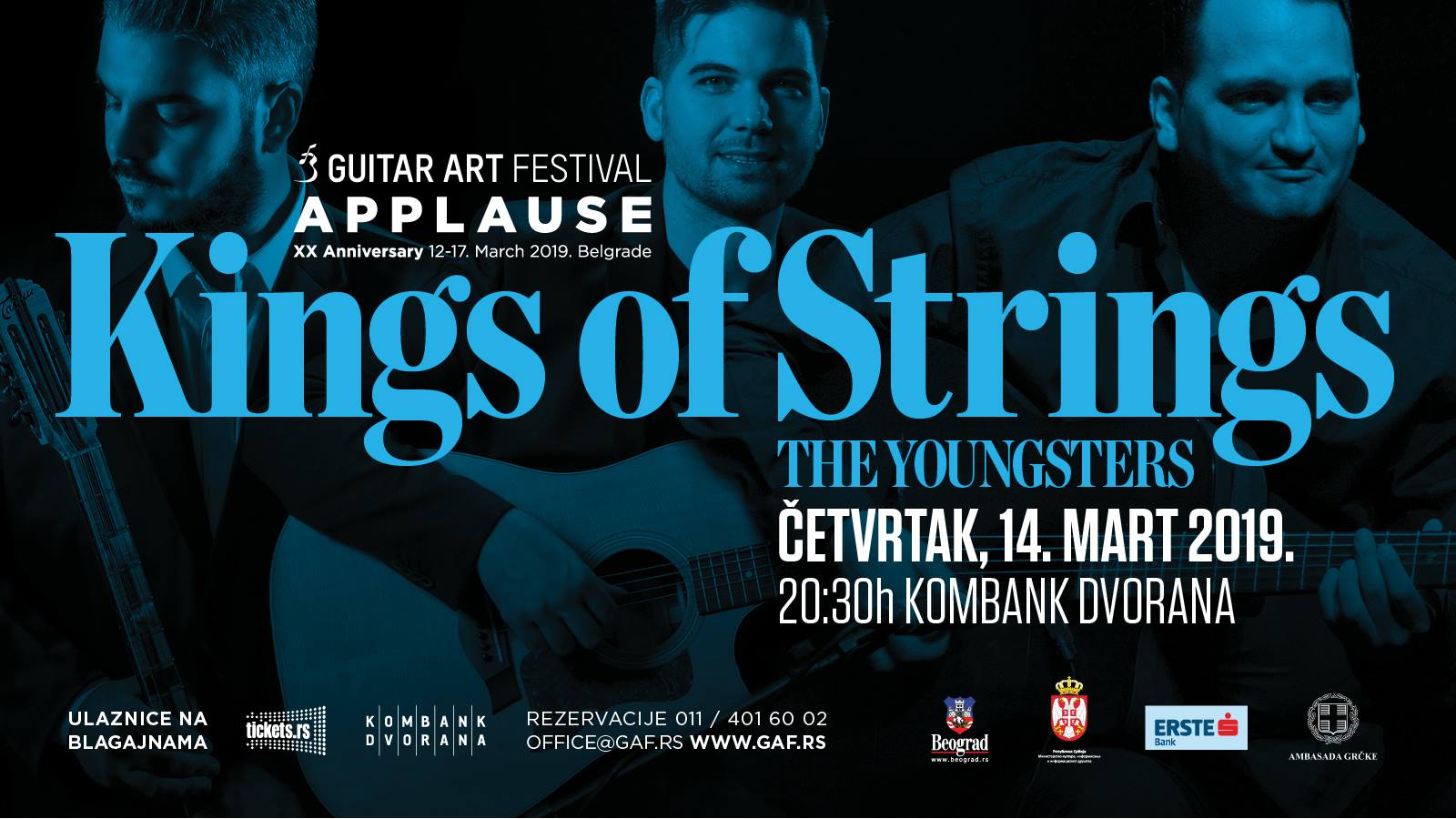 Kings of Strings The Youngsters 14.03.2019. Kombank dvorana
