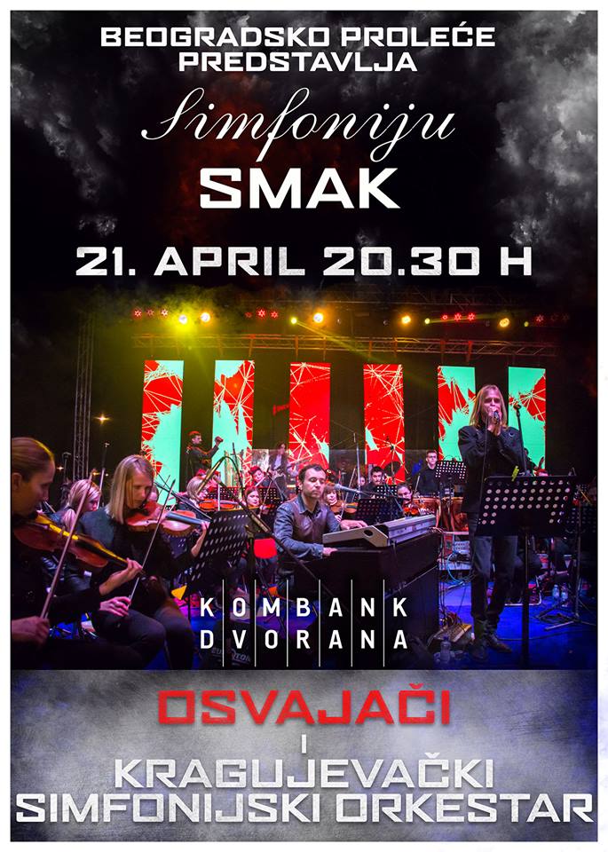 Simfonija Smak 21.04.2019. Kombank Dvorana