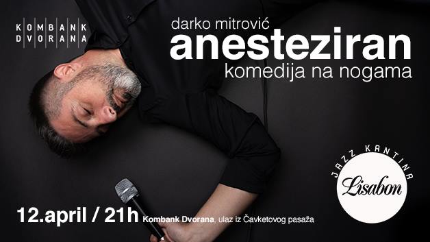 Anesteziran – Darko Mitrović 12.04.2019.Jazz kantina Lisabon