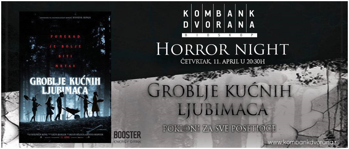 Horror Night 11.04.2019. Kombank Dvorana
