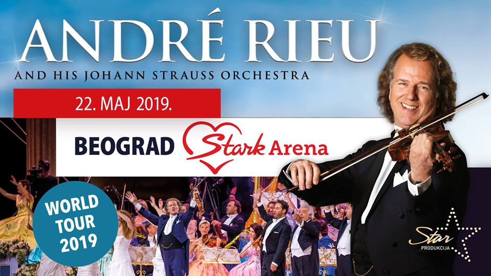 Andre Rieu live 22.05.2019. Stark arena