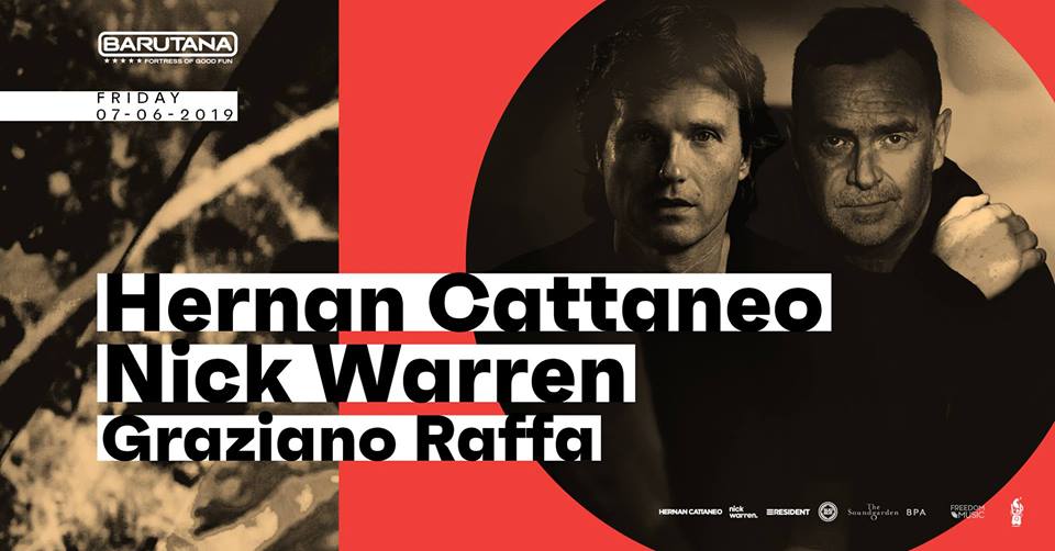 Hernan Cattaneo & Nick Warren / 07.06.2019. Barutana