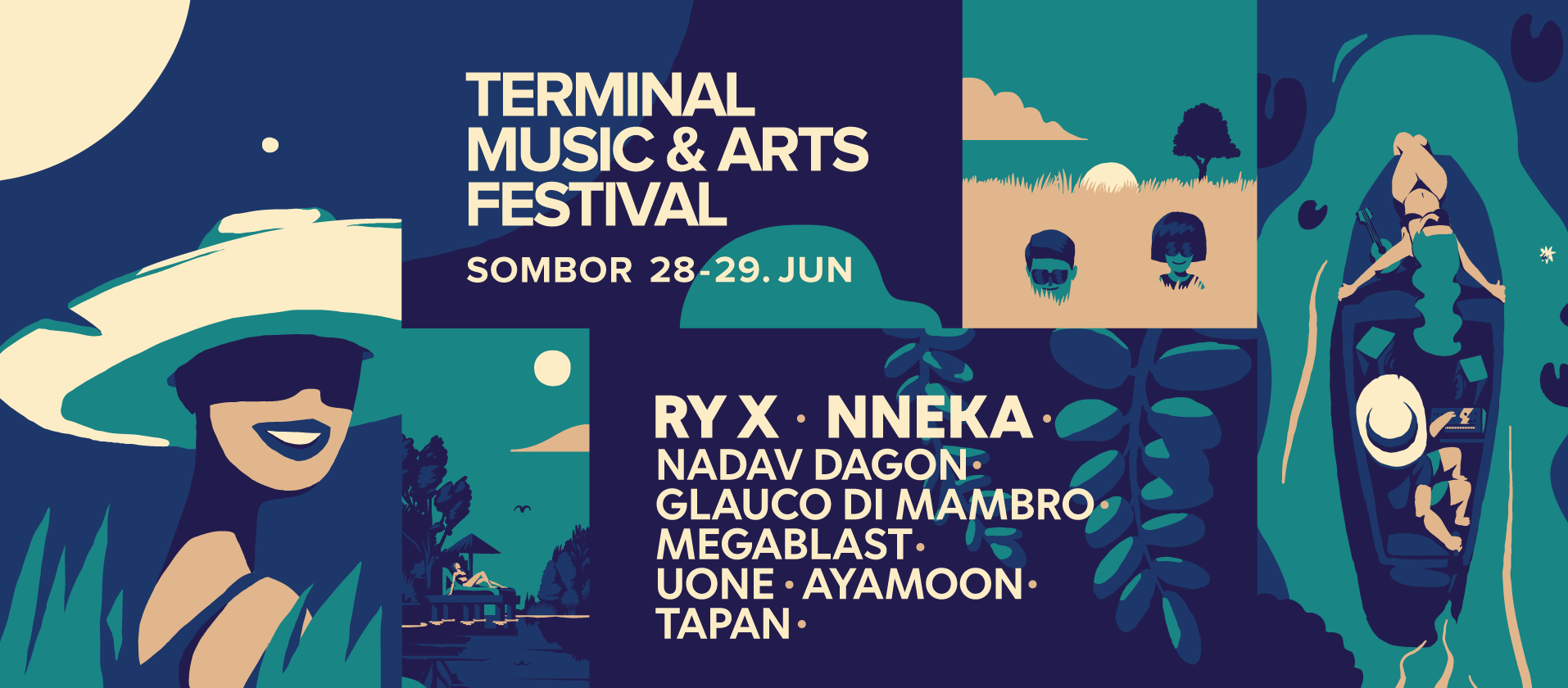 Terminal Festival 28 -29.06.2019. Sombor