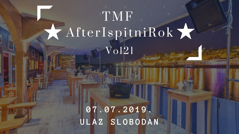 TmF ★ AfterIspitniRok 07.07.2019. Splav Uzbuna