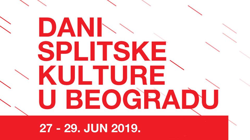 Dani splitske kulture u Beogradu 27 – 29.06.2019.UK Stari grad