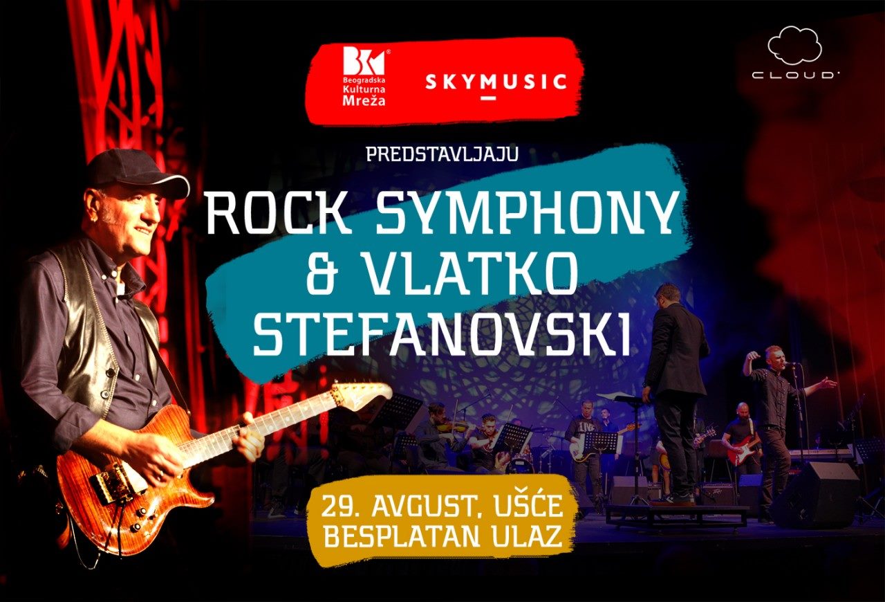 Rock Symphony & Vlatko Stefanovski 29.08.2019. Usce